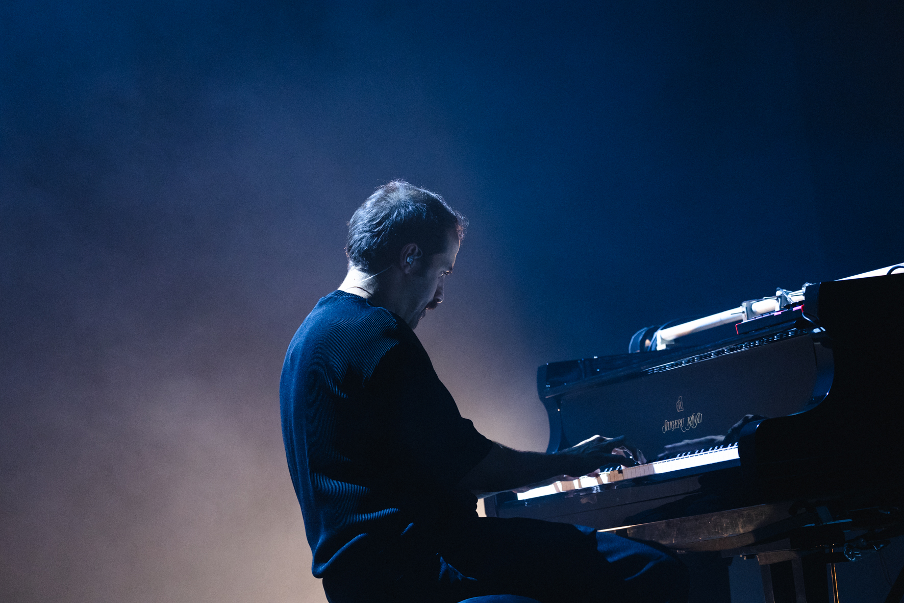 Le groupe Grandbrothers photographié par Valentine Chauvin au Festival de Piano de la Roque d'Anthéron en juillet 2024