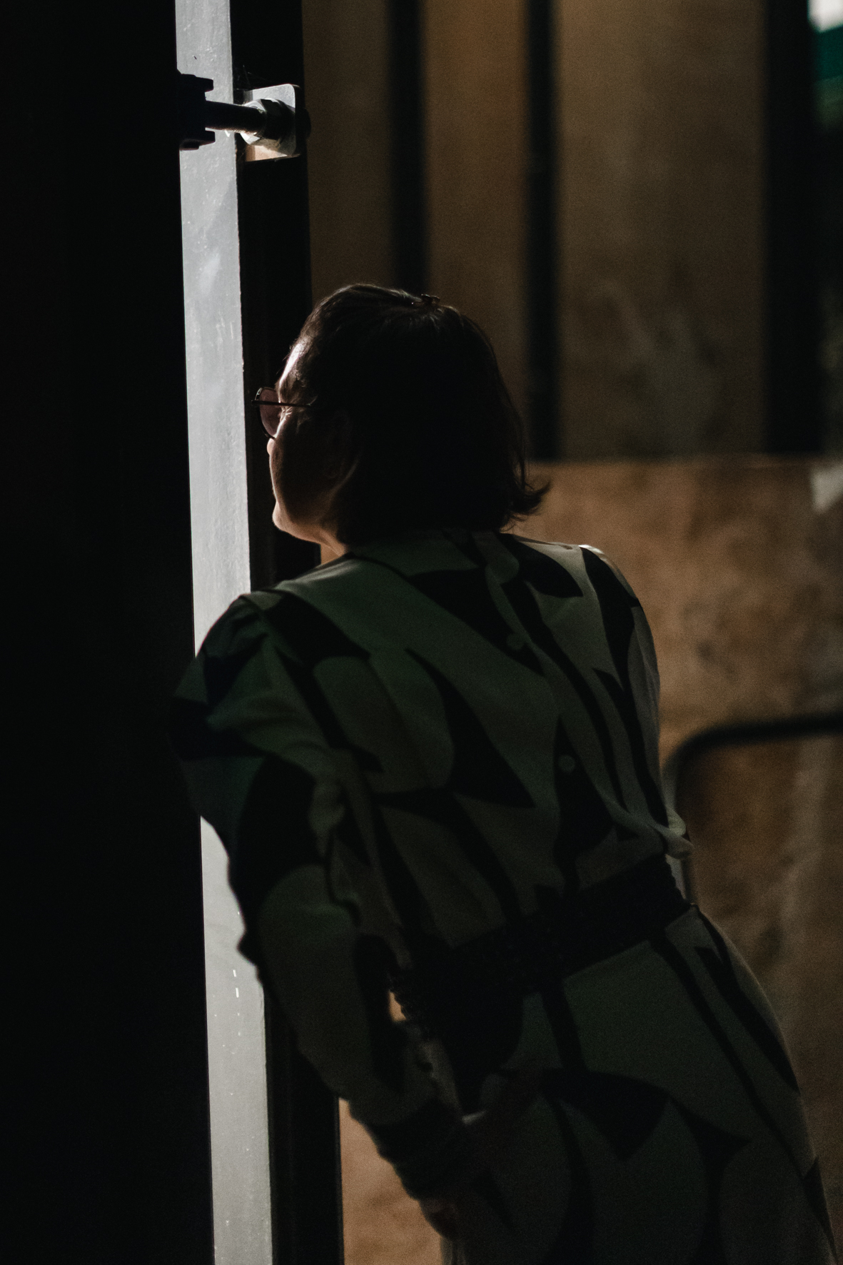 Alice Combre de l'équipe Pianomobil, photographiée par Valentine Chauvin au Festival de Piano de la Roque d'Anthéron en août 2024